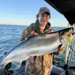 King Salmon caught with Fishin' Finatics Charters in May 2026